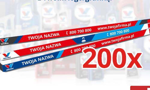 Valvoline - kupuj produkty i odbierz ramki z Twoim logo
