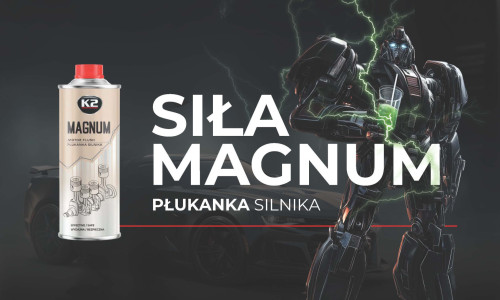 K2 Magnum 500ml, zaawansowana płukanka do silników spalinowych