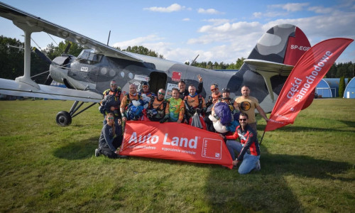 Rajd SkyDive przez Polskę